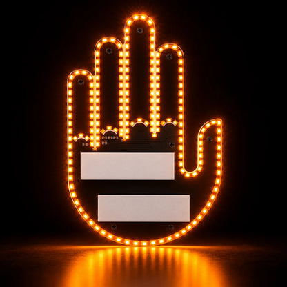 Led Hand Sign
